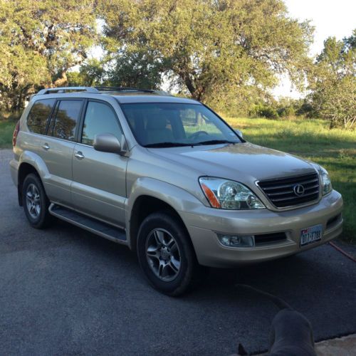 Lexus gx470 4x4 premium package with every option