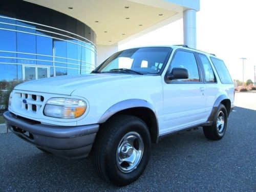 1997 ford explorer sport 4x4 white runs great 1 owner clean truck