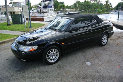 2000 saab 9-3 base convertible 2-door 2.0l no reserve auction!