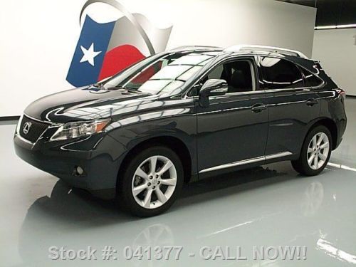 2010 lexus rx350 sunroof rear cam climate seat 19&#039;s 41k texas direct auto