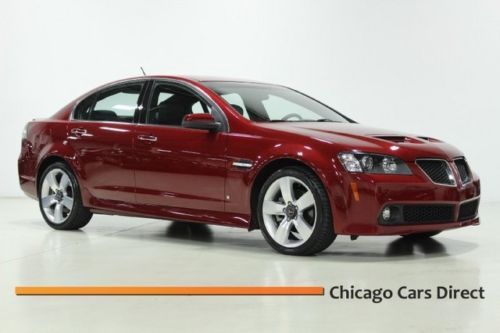 09 g8 gt v8 6.0l premium leather sunroof 19s one owner 26k miles loaded rare