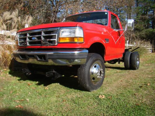 Ford f350 dually dump 4x4 7.3 diesel