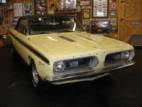 1967 plymouth barracuda convertible