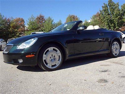 2005 lexus sc430 midnight pine green