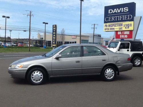 No reserve 1997 197583 miles 1 clean carfax auto le silver beige gray cloth