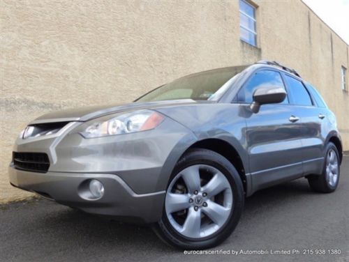 2008 acura rdx technology navigation camera satellite leather heated seats