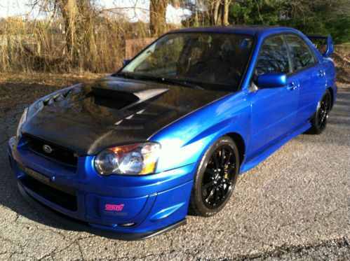 2004 subaru impreza wrx sti sedan 4-door 2.5l