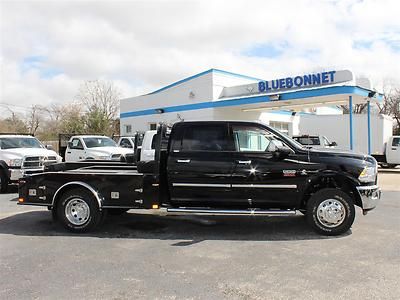 Laramie hd cab &amp; chassis dually cm bed leather mp3 sirius uconnect navigation