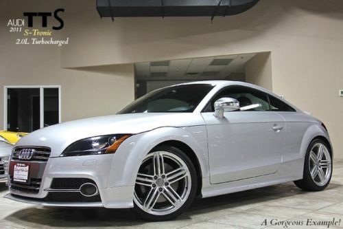 2011 audi tts 2.0 s-tronic coupe $51k + msrp navi heated seats baseball leather