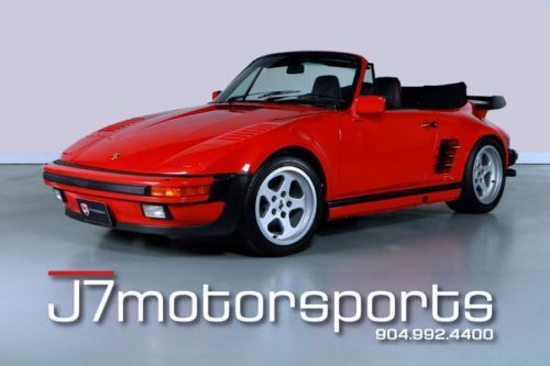 13k miles, factory slant cabriolet 930 ruf pkg