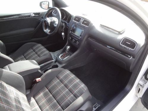 2012 Volkswagen GTI 2.0T Coupe PZEV Damaged Salvage RUNS! Economical Wont Last!!, US $8,950.00, image 5