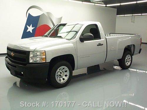 2012 chevy silverado work truck reg cab longbed 28k mi texas direct auto