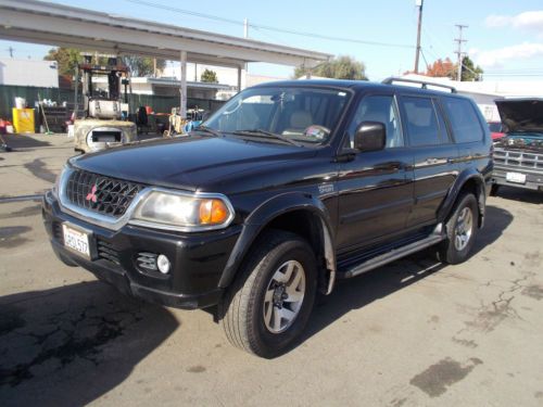 2001 mitsubishi montero, no reserve