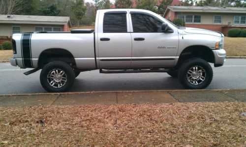 2003 dodge ram 1500 slt 4x4 hemi lifted quad cab no reserve