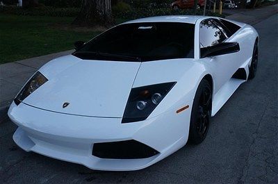 2009 lamborghini lp640-4, white/black,serviced,exhaust