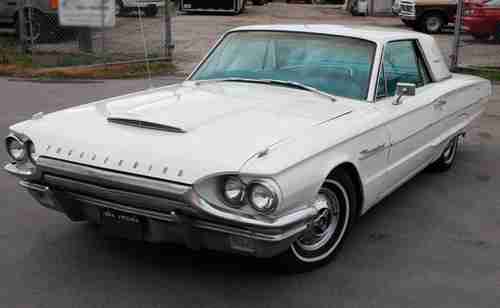 1964 Ford Thunderbird - White w/Blue interior, image 2