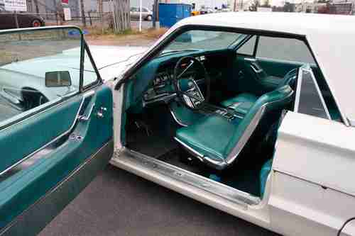1964 Ford Thunderbird - White w/Blue interior, image 4