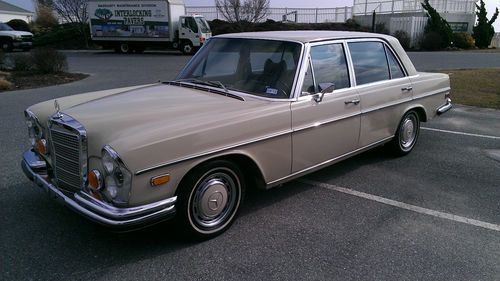 1971 mercedes benz 109 300 sel 3.5 sedan