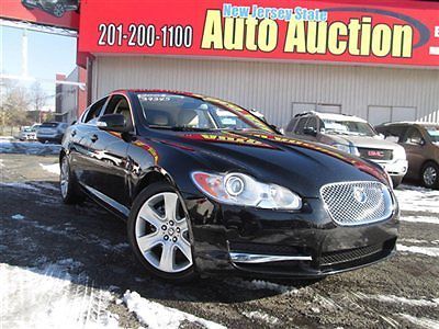 09 jaguar xf series carfax certified navigation back up cam leather sunroof used