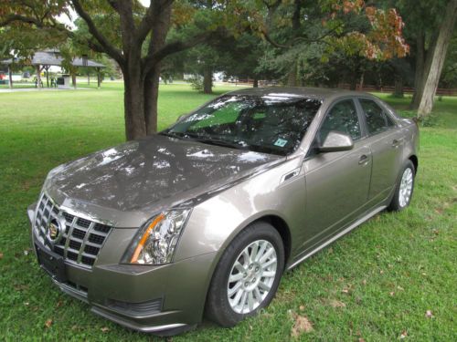 2012 cadillac cts low milage 3000 low reserve low flood salvage car title cheap