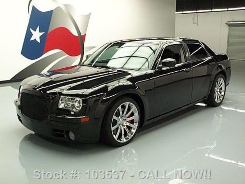 2006 chrysler 300 srt-8 hemi leather sunroof 20&#039;s 47k texas direct auto