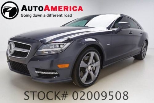 One 1 owner low miles 2012 mercedes-benz cls-class cls550 premium nav leather