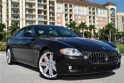 2009 quattroporte s 4.7 - very rare s model - only 11,000 1 owner miles -florida