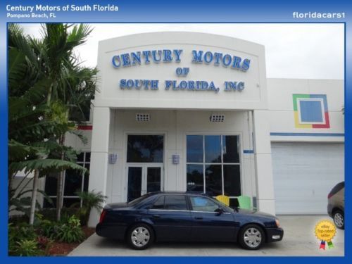 2002 caddy deville dts 4.6l v8 automatic low mileage leather loaded clean carfax
