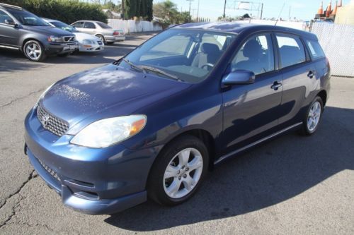 2004 toyota matrix xr 2wd hatcback automatic 4 cylinder no reserve