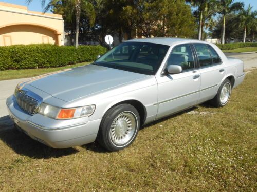 99 mercury marquis ls  low miles  leather seats  lumbar seats  precision trac