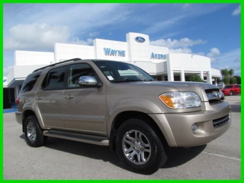 07 desert sand 4.7l iforce v8 8-passenger suv *heated leather seats *roof rack