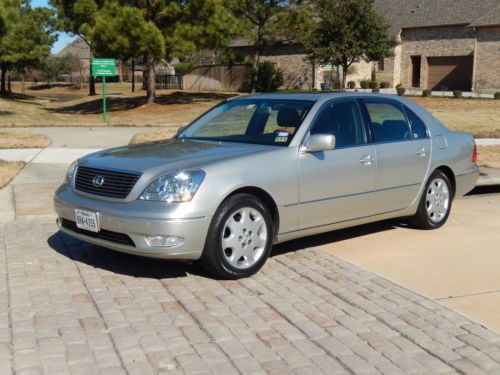 2003 ls 430 lexus base sedan 4-door 4.3l