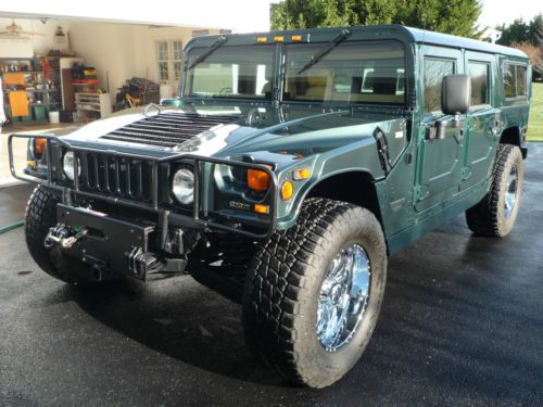 1997 hummer h1 wagon - only 25,000 miles - 6.5l turbo-diesel - no reserve