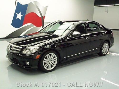 2008 mercedes-benz c300 sport sedan auto sunroof 54k mi texas direct auto