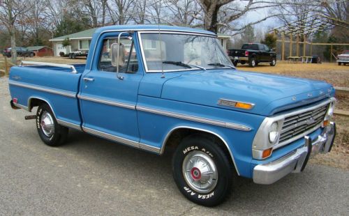 1968 ford truck short bed / ranger / unrestored original / one family owned