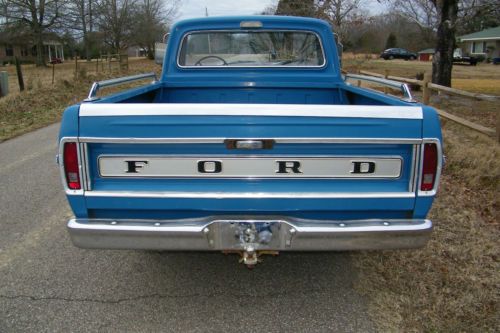 1968 FORD TRUCK SHORT BED / RANGER / UNRESTORED ORIGINAL / ONE FAMILY OWNED, image 4