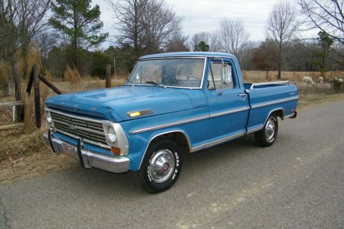 1968 FORD TRUCK SHORT BED / RANGER / UNRESTORED ORIGINAL / ONE FAMILY OWNED, image 7