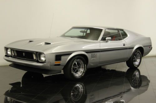 1973 ford mustang mach 1 fastback 351ci v8 automatic leather seats ps pb pw ac