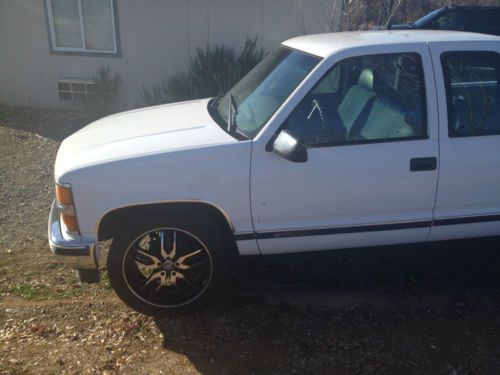 1998 chevrolet c1500 cheyenne extended cab pickup 2-door 5.0l