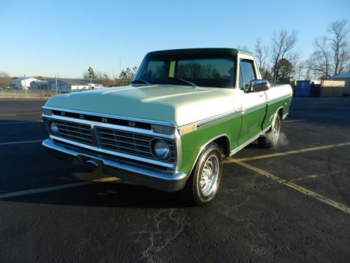 1973 ford f100 xlt ranger fresh memphis performance built 351 v8 auto factory ac