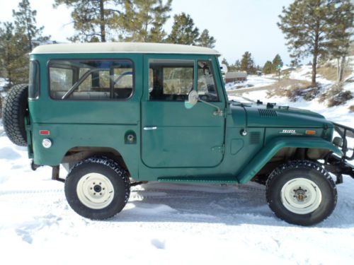 1972 toyota land cruiser fj40 complete stock uncut unmolested fj 40 landcruiser