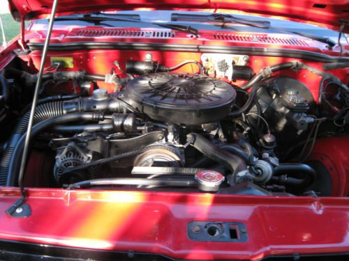 1989 Dodge Dakota Sports Convertible Pickup Truck, image 9