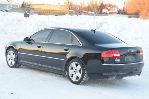 2006 audi a8 4.2 quattro awd heated/coolant seats bose leather sunroof no reserv