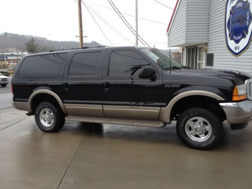 2001 ford excursion limited sport utility 4-door 4x4 auto v-10 no reserve