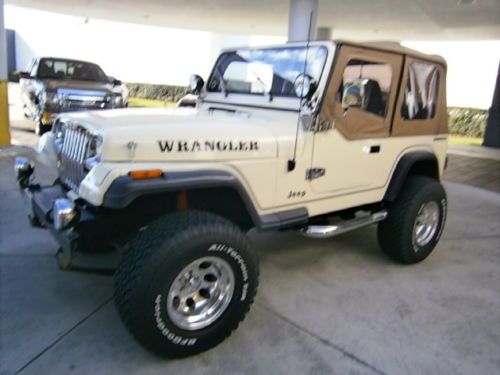 1987 jeep wrangler 4.2l v6 4x4 manual unique collectible l@@k