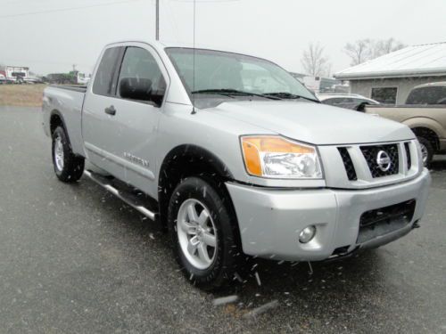 2008 nissan titan pro-4x ext cab 4wd rebuilt salvage title damage rebuildabe