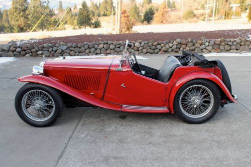 1938 mg ta midget, charming older restoration, rare pre-war sports car!