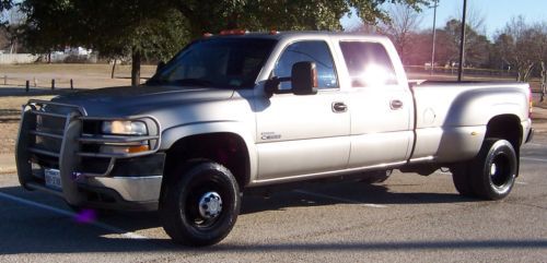 2002 chevrolet silverado 3500 crew cab dually - 6.6 liter duramax diesel