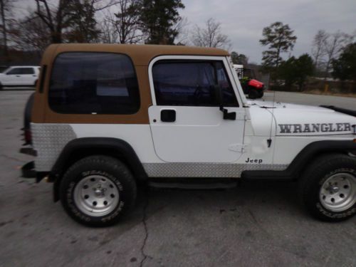 1992 jeep wrangler base sport utility 2-door 4.0l
