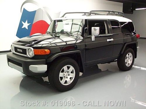 2008 toyota fj cruiser 4x4 automatic roof rack tow 68k! texas direct auto